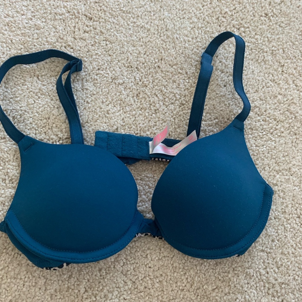 Pink Wear Everywhere Push-up Pigeonnant Bra